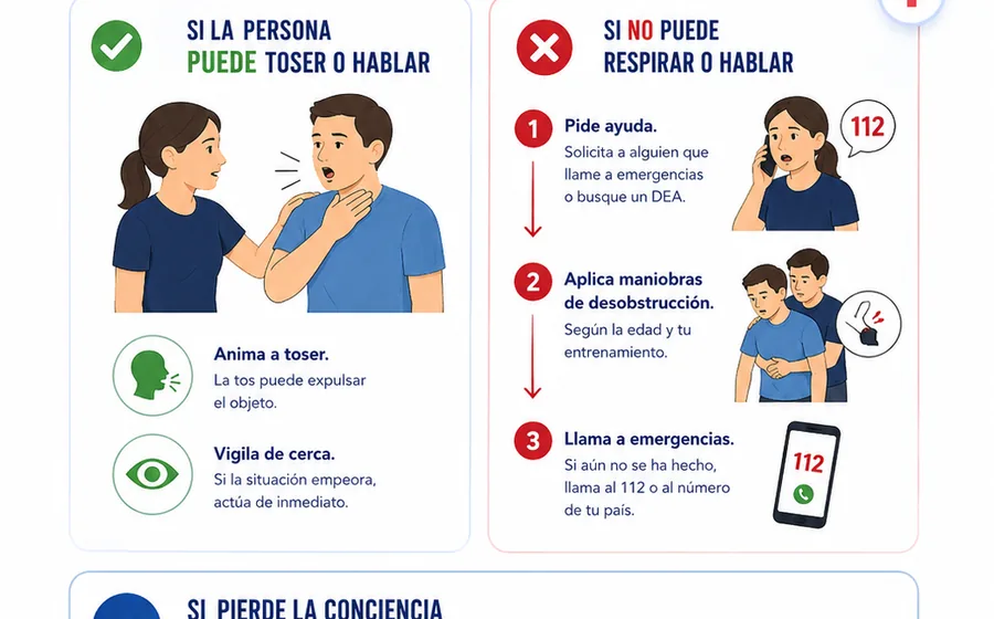 Asfixia y obstrucción