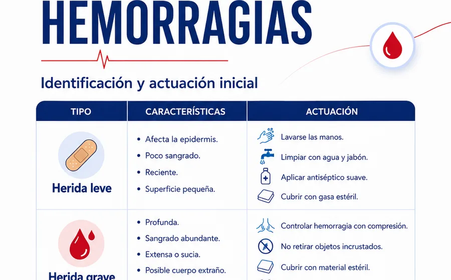 Heridas y hemorragias